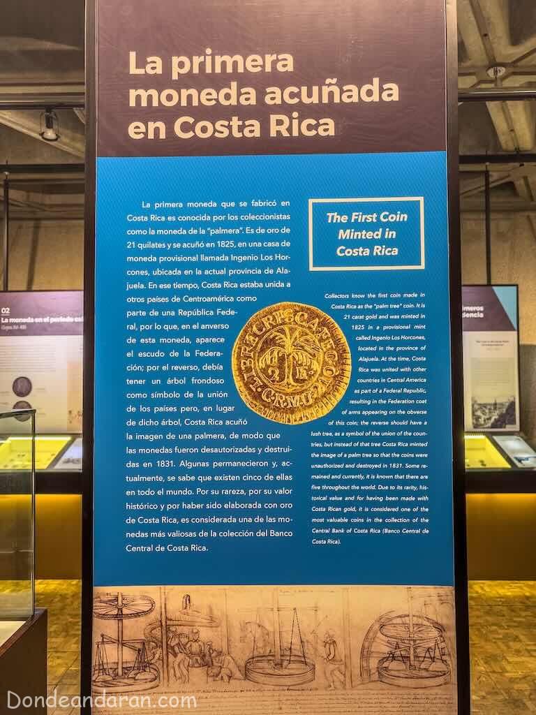 Museo Numismático de San José de Costa Rica.