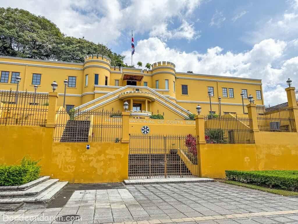 Museo Nacional de Costa Rica. En San José de Costa Rica.