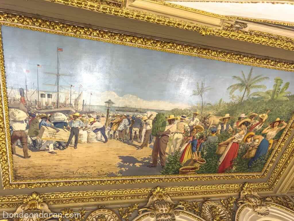 "Alegoría del café y el banano".