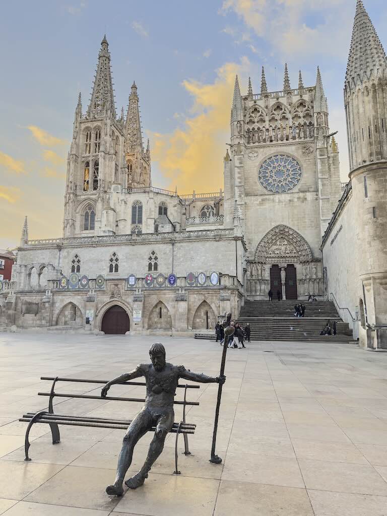Homenaje al peregrino, Burgos.