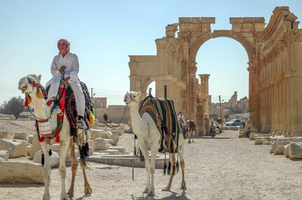 Arco del Triunfo, Palmira. Siria.