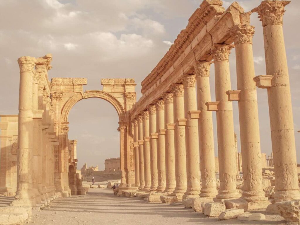 Arco del Triunfo de Palmira. Siria.