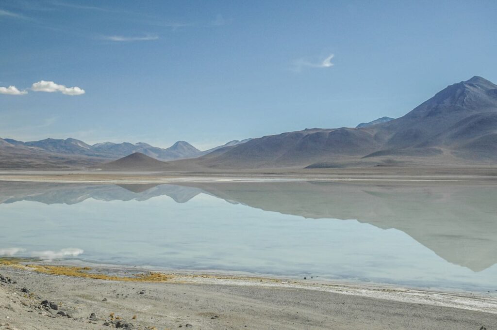 Laguna Blanca. Camino al Salar de Uyuni.