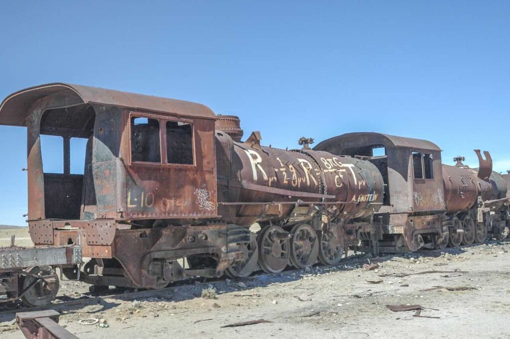 Casi llegando al Salar de Uyuni.