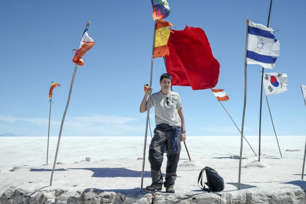 Salar de Uyuni.