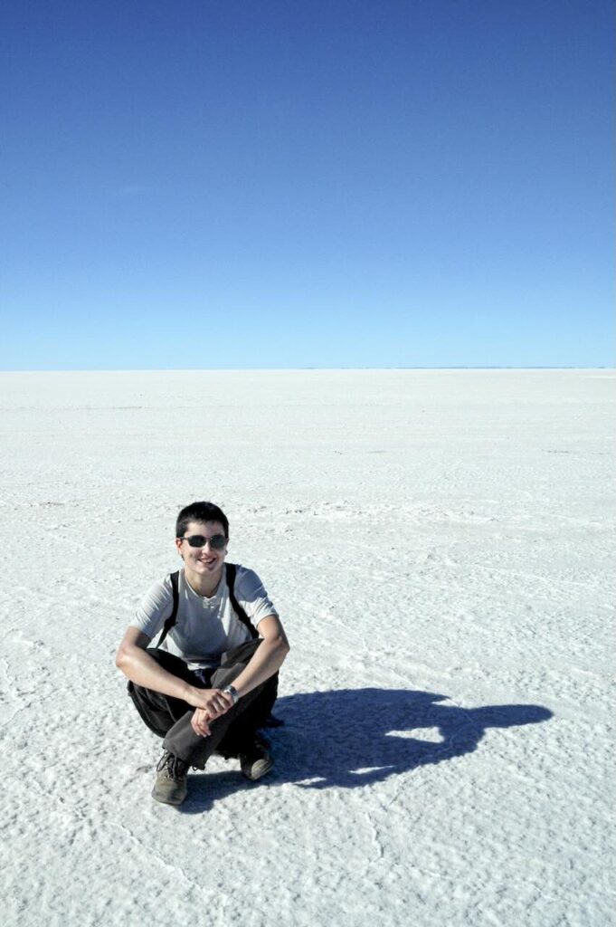 Salar de Uyuni.