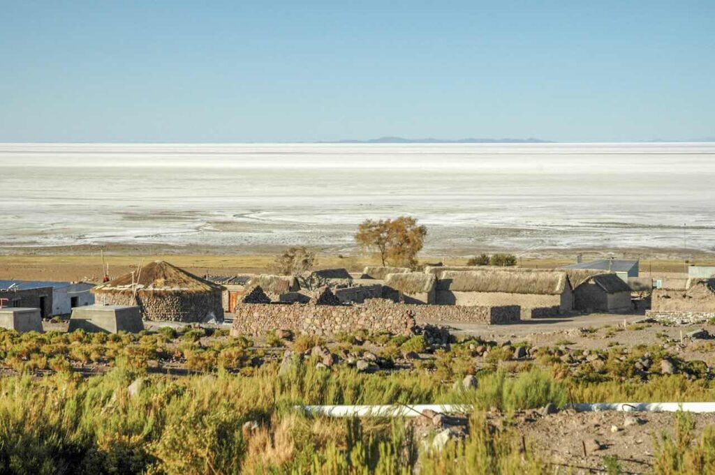 Salar de Uyuni.