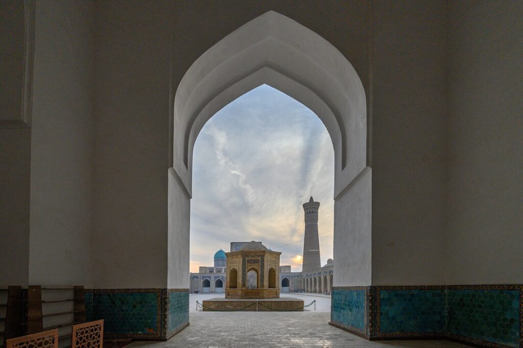 Mezquita Kalon, Bujará.