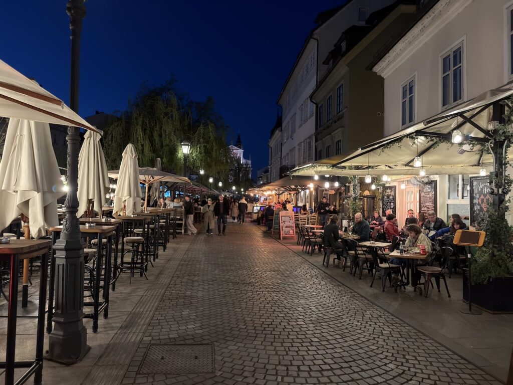 Primera noche en Eslovenia