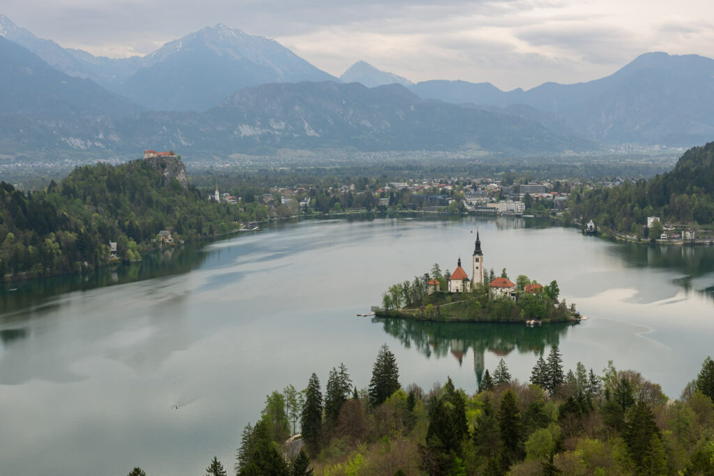 Lago Bled Mirador Ojstrica
