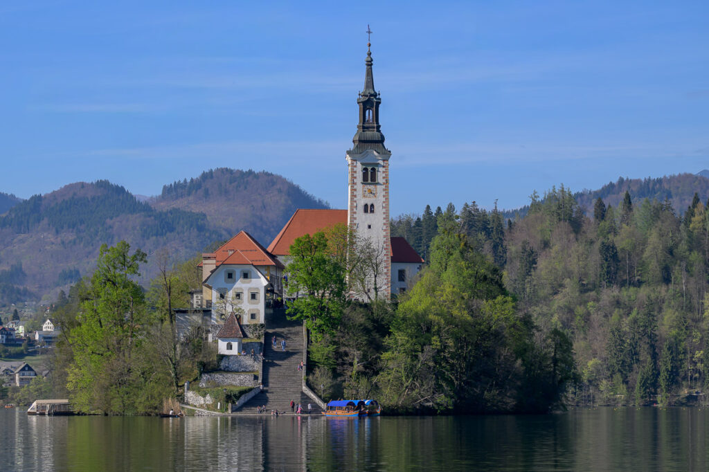 Iglesia de Peregrinación de la Asunción de María - Lago Bled
