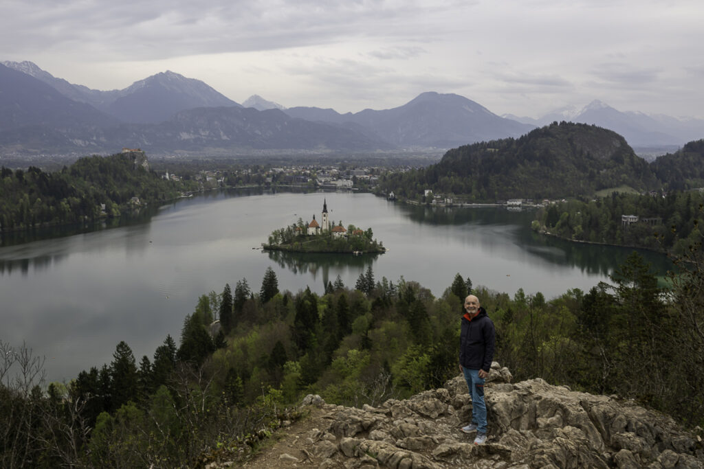 Lago Bled desde el mirador de Ojstrica