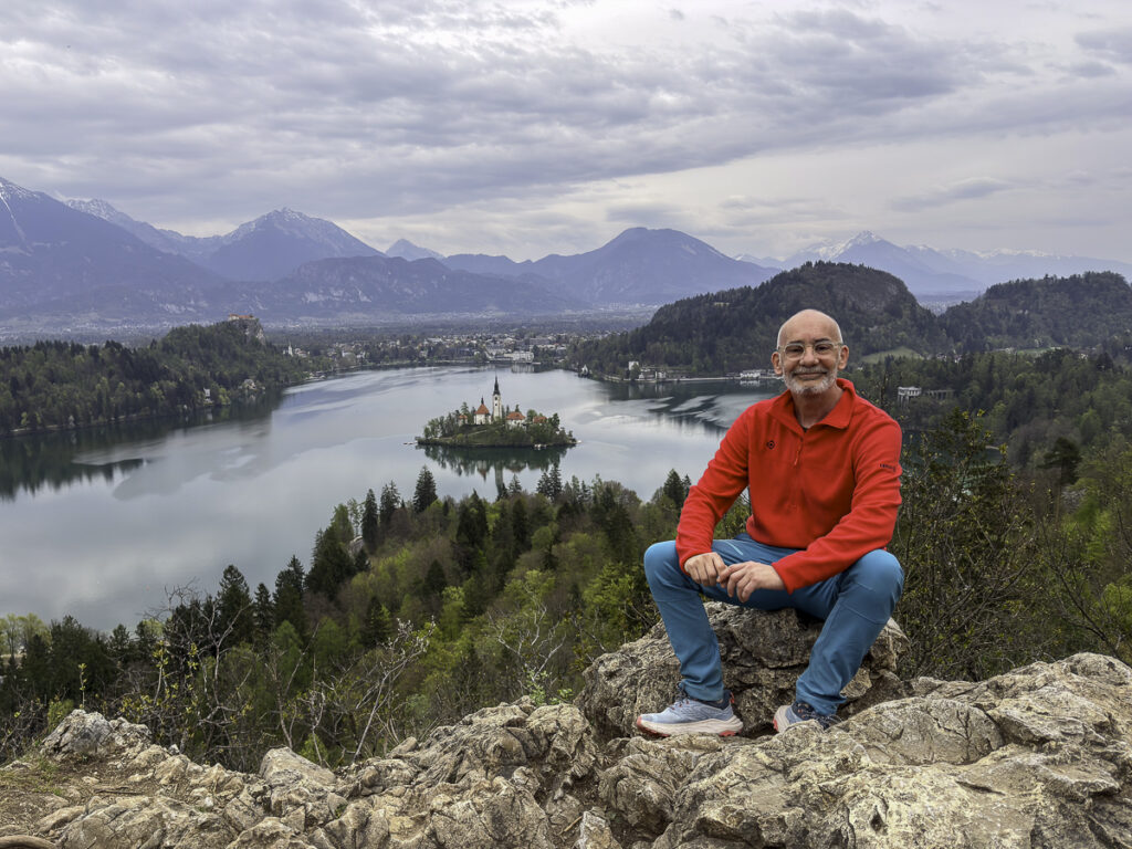 Lago Bled desde el mirador de Ojstrica